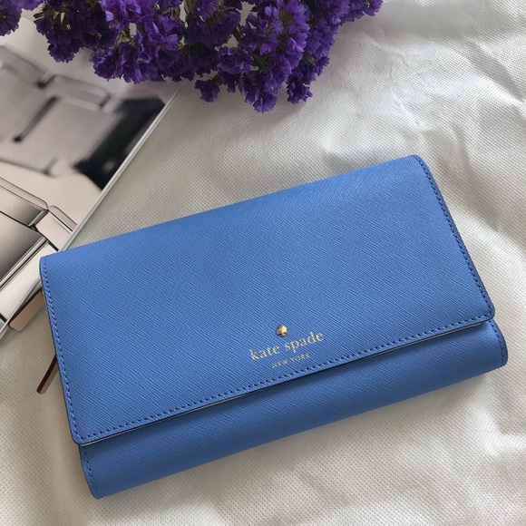 kate spade Handbags - Kate Spade Mikas Pond Phoenix Trifold Large Wallet